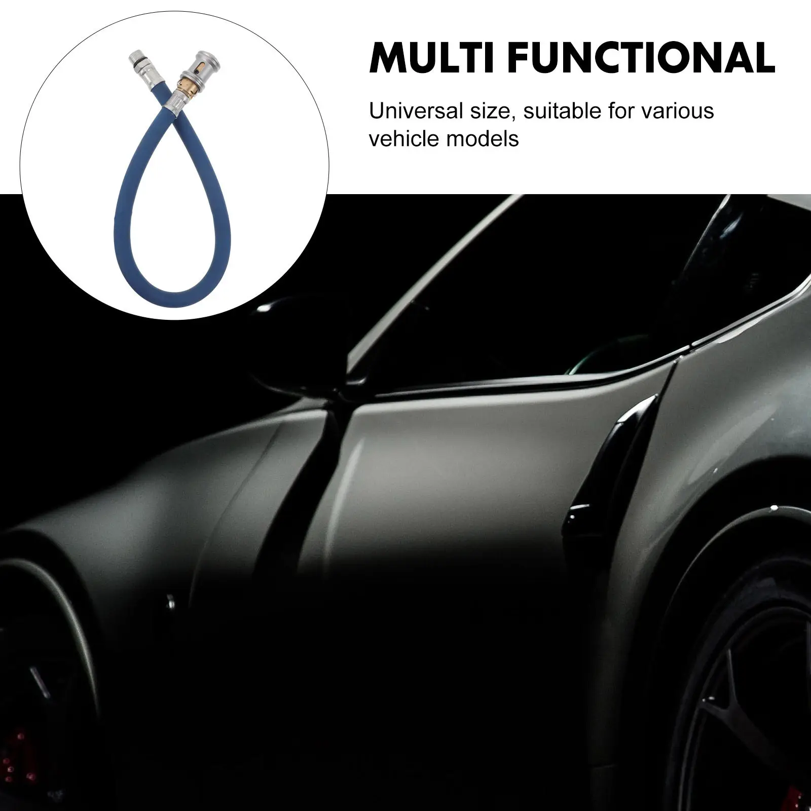 Quick Connect Air Hose Tire Inflator Chuck for Car Electric Vehicle Compatible Air Compressor Pump Attachment Inflator Valve