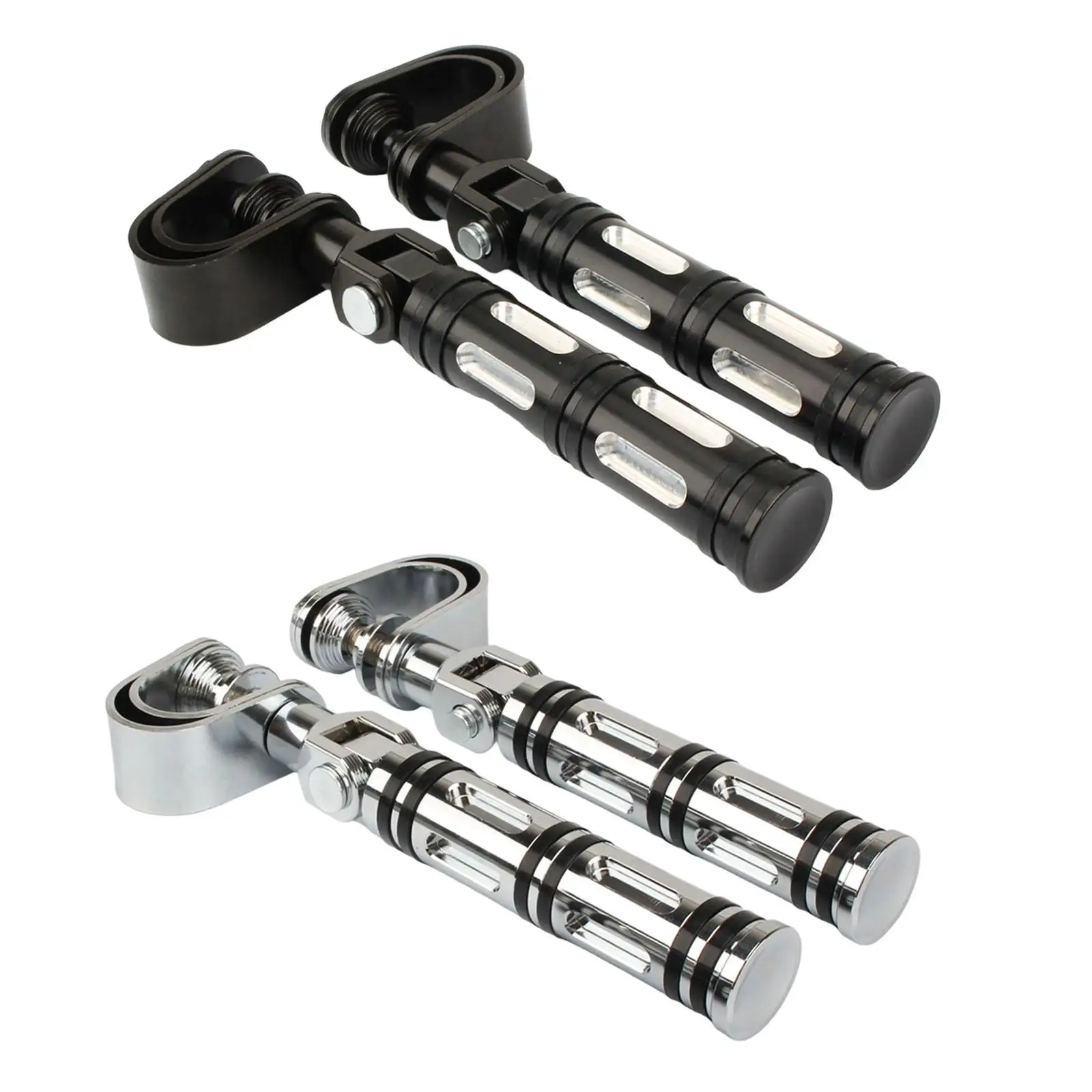 

Motorcycle Foot Pegs Bracket Foot Pedals for Electric Bicycle Motorbike