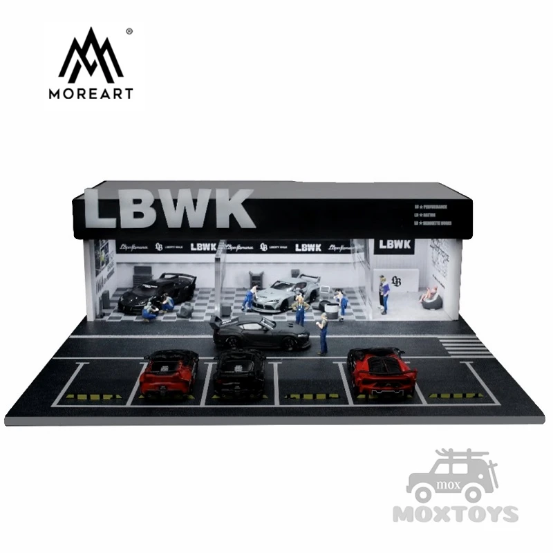 

MoreArt 1:64 LBWK Light Edition Assembly & Modification Shop Diorama