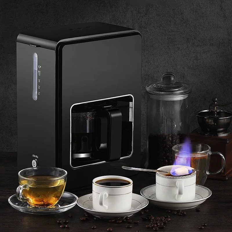 1.2L coffee machine fully automatic American drip coffee machine 900W coffee machine about 10 cups