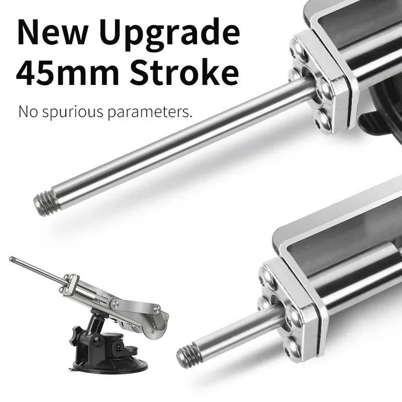 Mini Telescopic Sex Machine for Women Masturbation Kit with 60mm Plate Dildo Reciprocating Linear Actuator 100V-240V - view 2