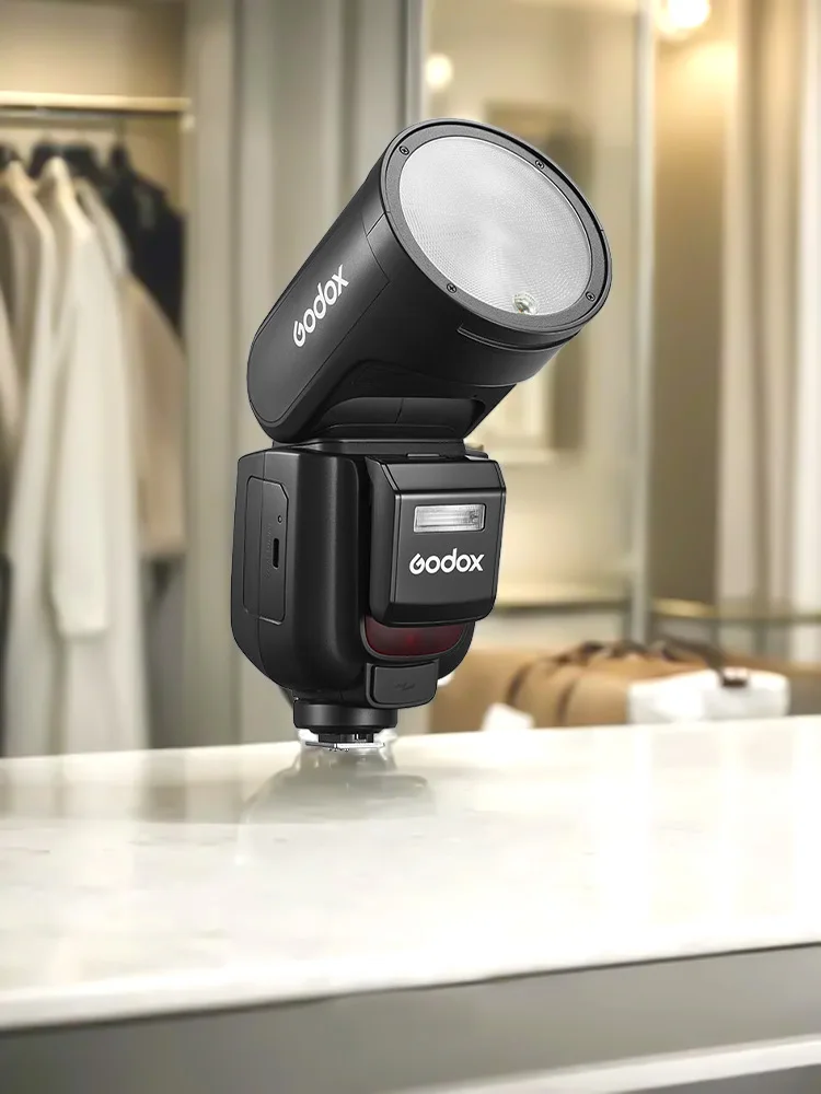 【 Do Brasil 】 Godox V1 Pro V1pro Camera Flash Light Speedlight TTL 2.4G HSS for DSLR Mirrorless Canon Sony Nikon Fujifilm V 1