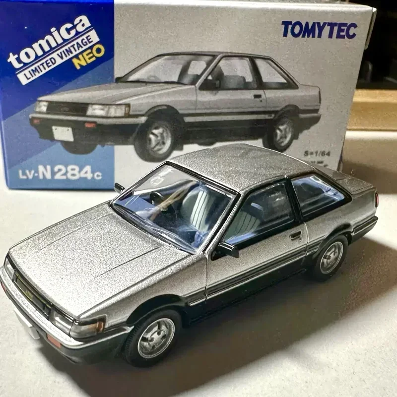 TAKARA TOMY TOMYTEC Tomica 1/64 TLV-N284c TLV-N304c 도요타 코롤라 레빈 GT-APEX AE85 합금 장난감 모터 다이캐스트 금속 모델 선물