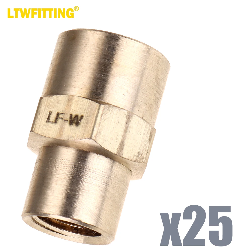 LTWFITTING Lead Free Brass Pipe Fitting 1/4