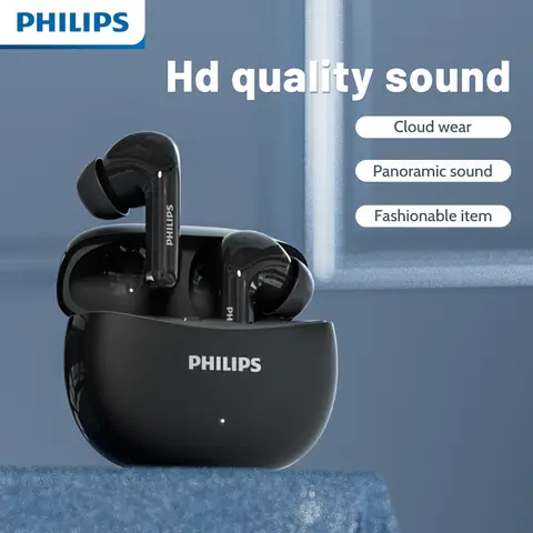 Philips TAT1320 In-ear Headphones | Bluetooth 6.0 + ANC | 40H Battery | Sports & Office