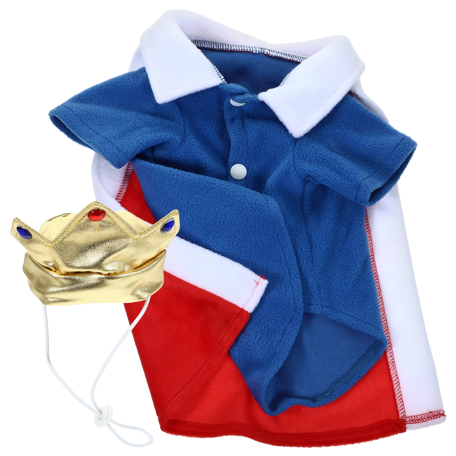 

1 set Pet Clothes Dog Cosplay Costumes Halloween Outfit Christmas Wear Daily Use Photography Prop Comfortable Pet Supplies