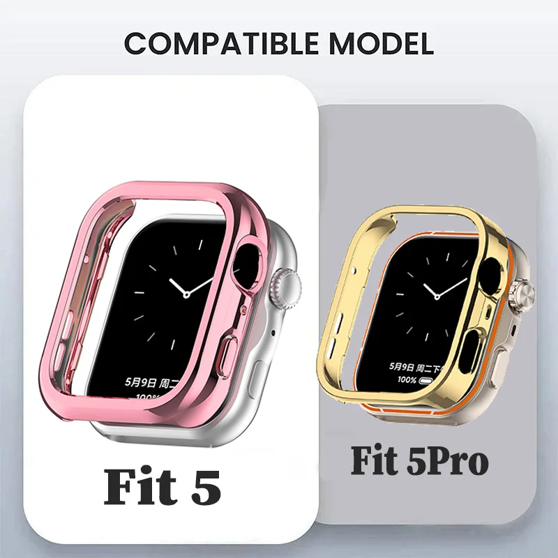 PC Hollow Case For Huawei Watch Fit5 Drop-resistant Soft Bumper Protective case For Huawei Fit 5Pro Smartwatch Accessories 2026