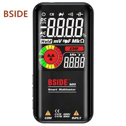 BSIDE S10 S11 S20 multimetro digitale professionale multimetro intelligente 9999 Digital DC AC Voltage Ohm diodo NCV Hz Live Wire Tester