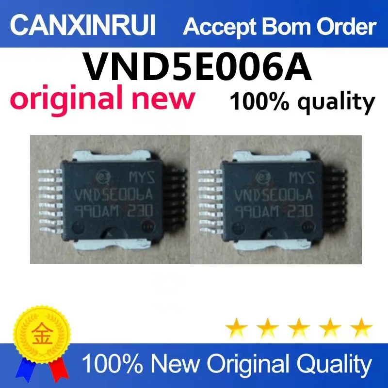 VND5E006A; Genuine and reliable; Brand new; Common and easily damaged chips for car computer boards; Can be purchased directly