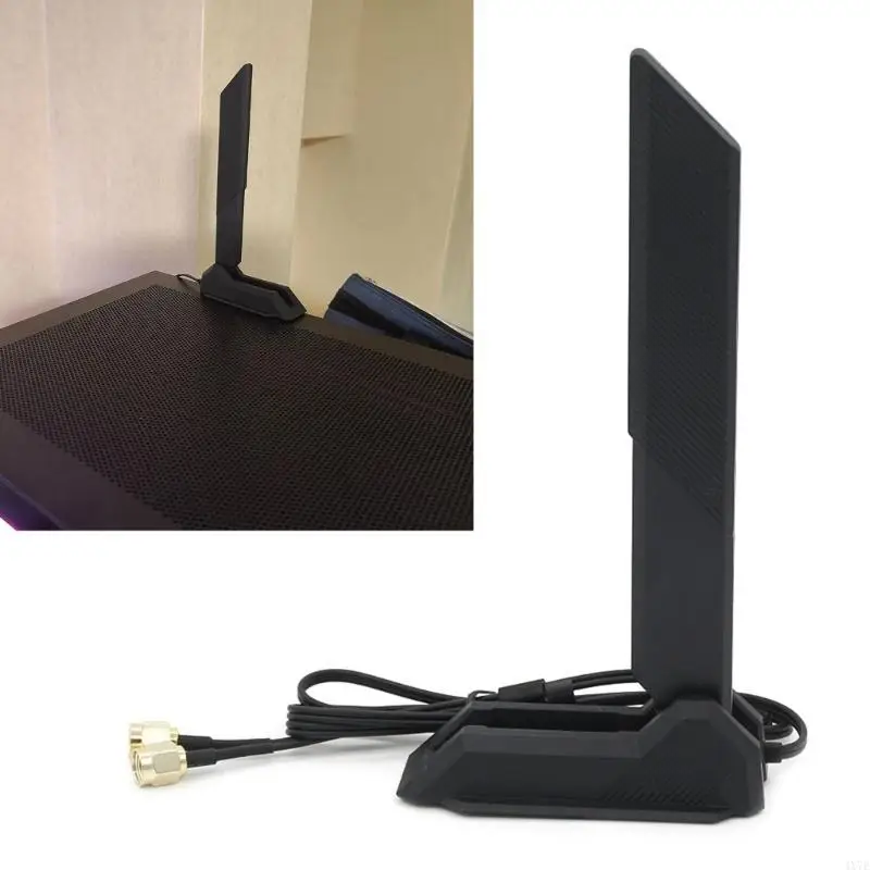 Antena 4X7E Wifi 2T2R tribanda 2,4G 6G para tarjeta red placa base ROG