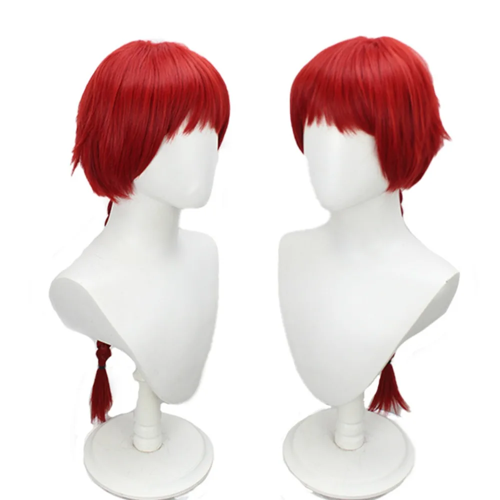 Magic Knight Rayearth Hikaru Shidou Cosplay Wig Red Synthetic Hair