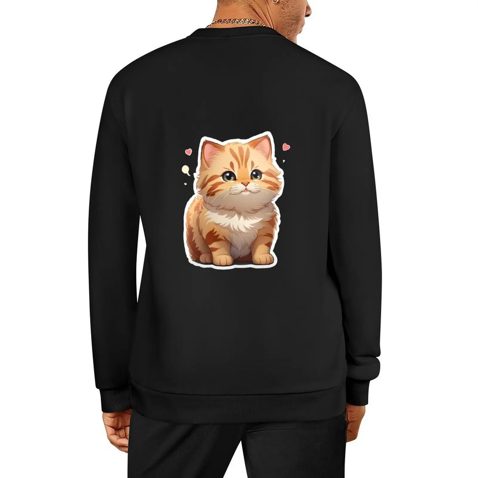 

garfeild sticker cute Pullover blouse aesthetic clothing winter clothes japanese style new sweatshirt