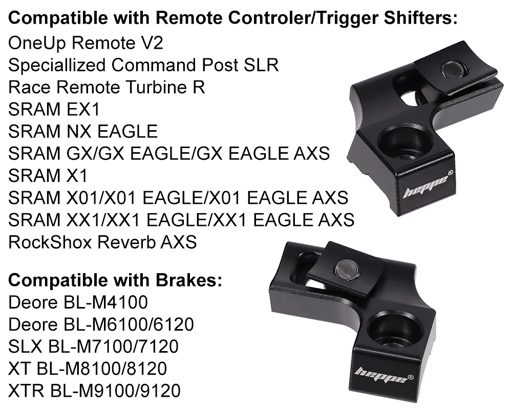 HEPPE Fahrrad Brems Shifter Integrierte Adapter SRAM Shifter zu ICH-Spec EV Bremse Konverter für XT XTR SLX DEORE m6100/7100/8100/9100 – Detail 5