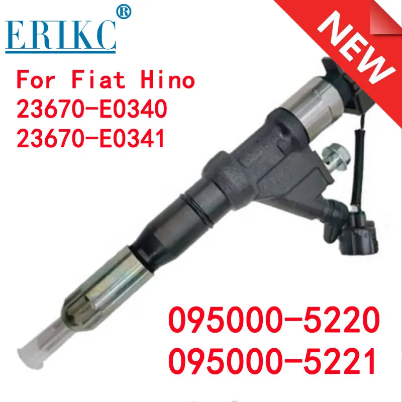 

ERIKC 5226 Injector Part Nozzle 095000-5226 Oil Common Rail Injection 095000-5221 095000-5222 Pump Inyector 095000-5223 for FIAT