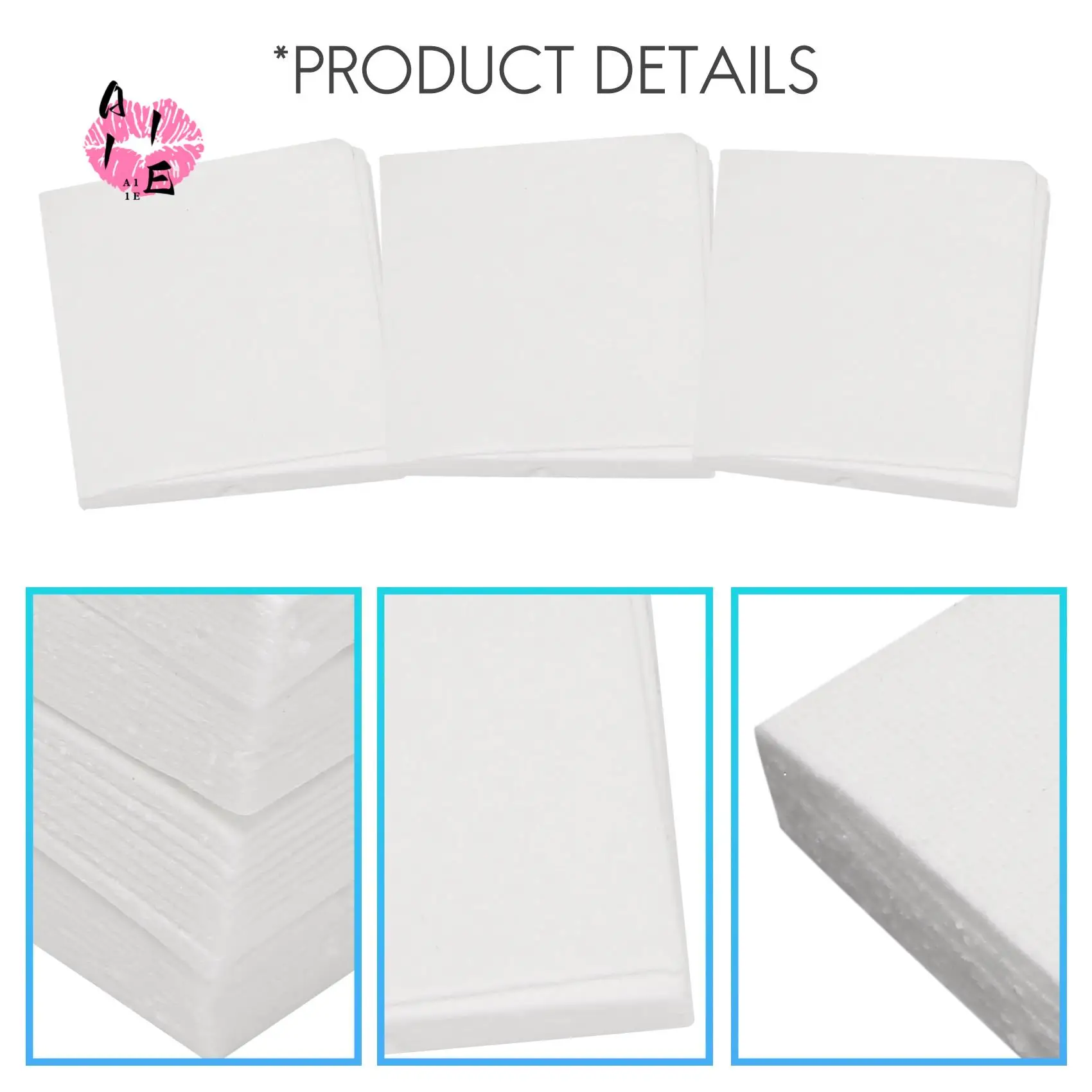 

A11E-50 Sheets Fiber Square Microwave Kiln Glass Fusing Paper Household Tools