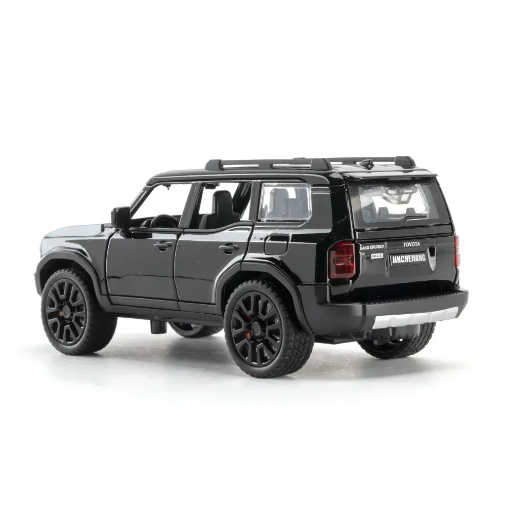 1:32 Toyota Prado Off-road Alloy Model Car Toy Diecasts Metal Casting Sound and Light Car Toys For Children Vehicle