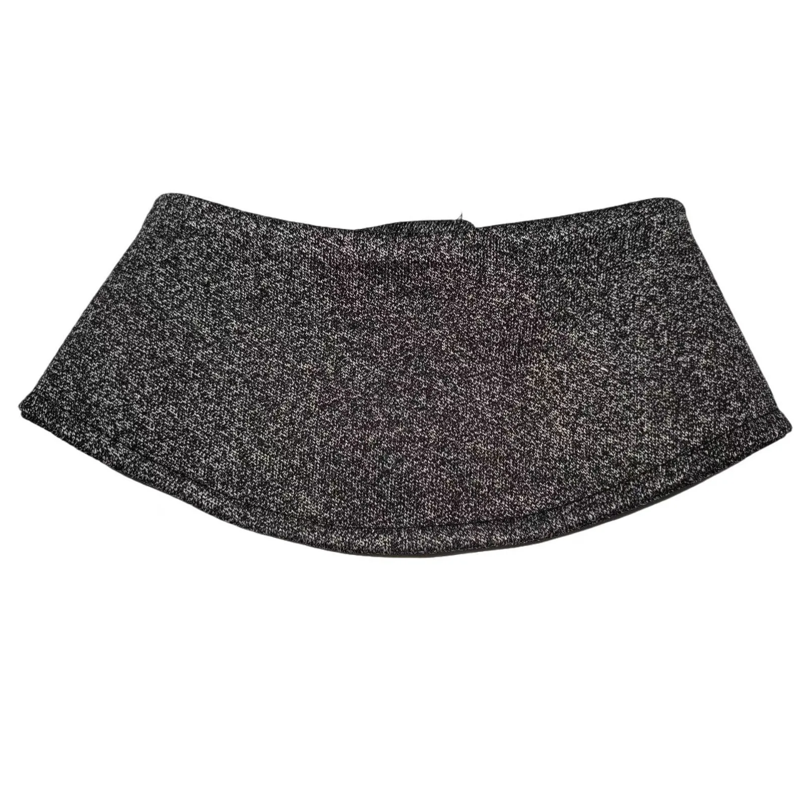 Gray Velcro Short Neck Protection Double-layer Thickened Anti-cut and Anti-cut Neck Protection Security Protective Scarf