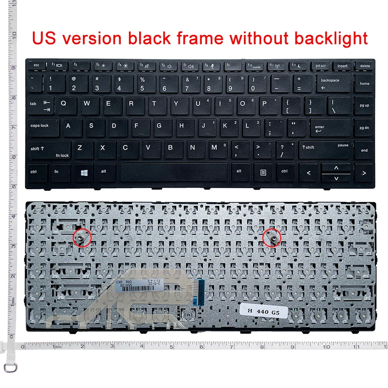 

New US/SP laptop Keyboard for HP Probook ZHAN 66 Pro G1/HSN-Q04C/Q06C/Q08C 440 430 445 G5 640645 G4/645 G5/640 G5 English laptop