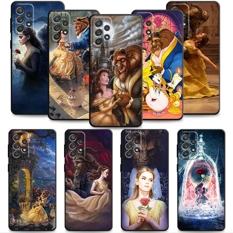 Beauty And The Beast Phone Cases For Samsung Galaxy A54 A53 A14 A52 A13 A12 A34 A71 A33 A51 A23 A21s A32 A73 A22 A72 Phone Cover