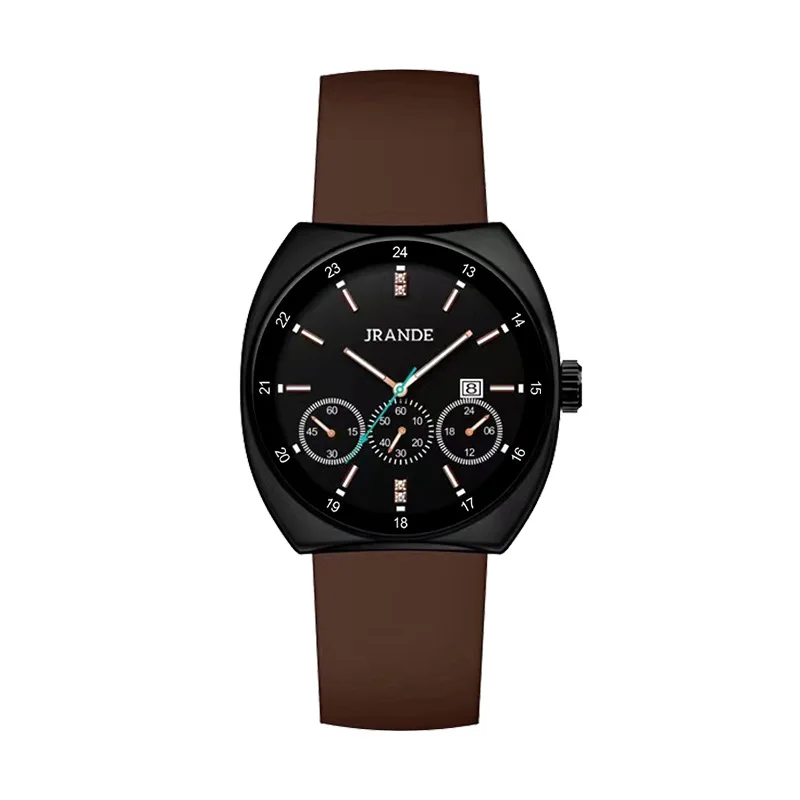 New Women'S Watch With Silicone Strap, Quartz Movement, Stylish And Luxurious Women'S Watch, Perfect As A Valentine'S Day Gift.
