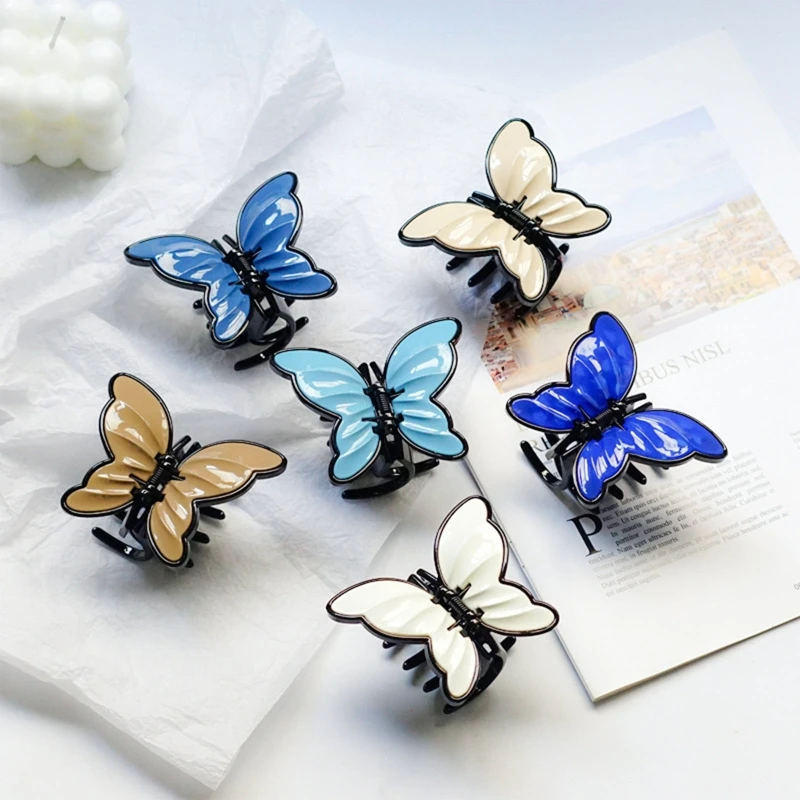 Daily Large Hair Clips with for Butterfly Decor Hair Clips for Women Thick Hair Premium Jaw Clips for Thick Hair