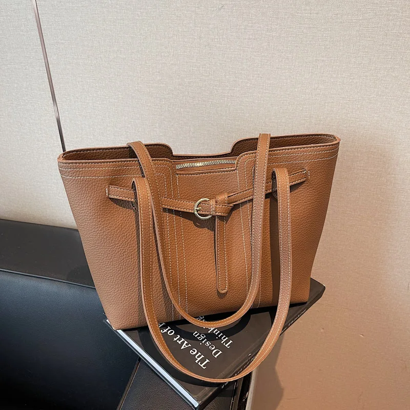 

Новинка 2025, женская сумка в стиле ретро, сумка-мессенджер большой вместимости, модная портативная сумка через плечо