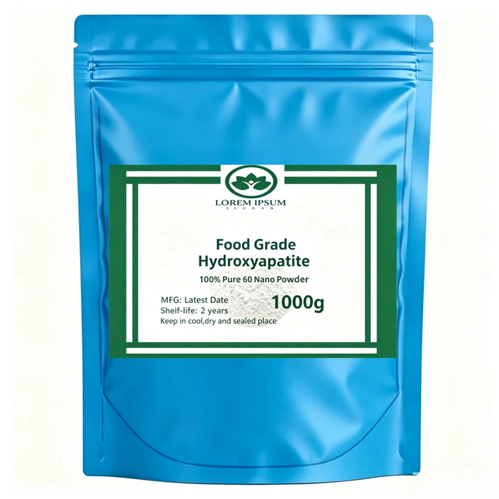 Quick Retailing Global New Product Recommends Customized Packaging 100% Pure Hydroxyapatite 60nm Powder for Food grade Toothpast