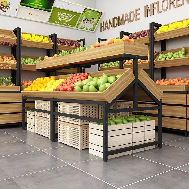 Supermarket Nakajima Display Stand Fruit Shelf Creative Multi-storey Fruit Store