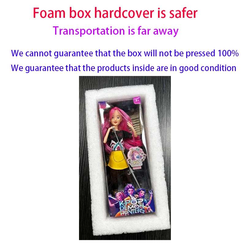 

$&NEW Doll Toys Kpop Demon Hunters Action Figure Toy Rumi Mira Zoey Beautiful Princess Baby Girl Dolls Plastic DIY Toy for Girls