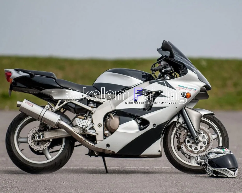 

Для Kawasaki NINJA ZX6R 2000 2001 2002 ZX 6R 636 00-02 строительный черный серый спортивный велосипед ABS комплект обтекателей (литьё под давлением)