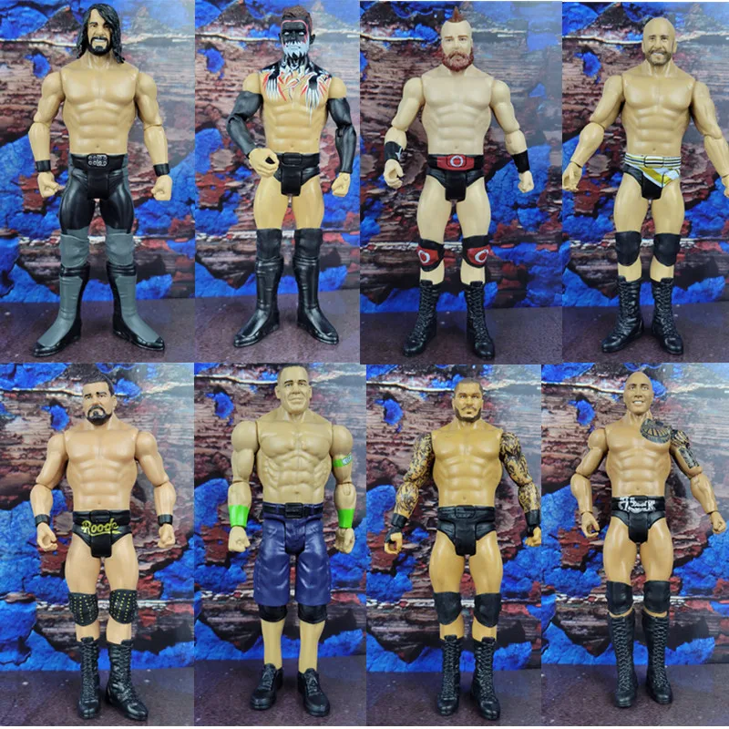 Genuine Wrestler Figure 7 pollici Action Sound Production stephen Rollins Sheamus JohnCenal Ornaments accessori Toy