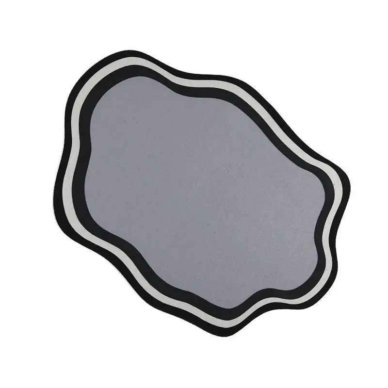 * Diatomaceous Mud Absorbent Pet Placemat For Food And Water Bowl With Waterproof Quick-Dry Rubber Backing Non-Slip Home Pet Mat