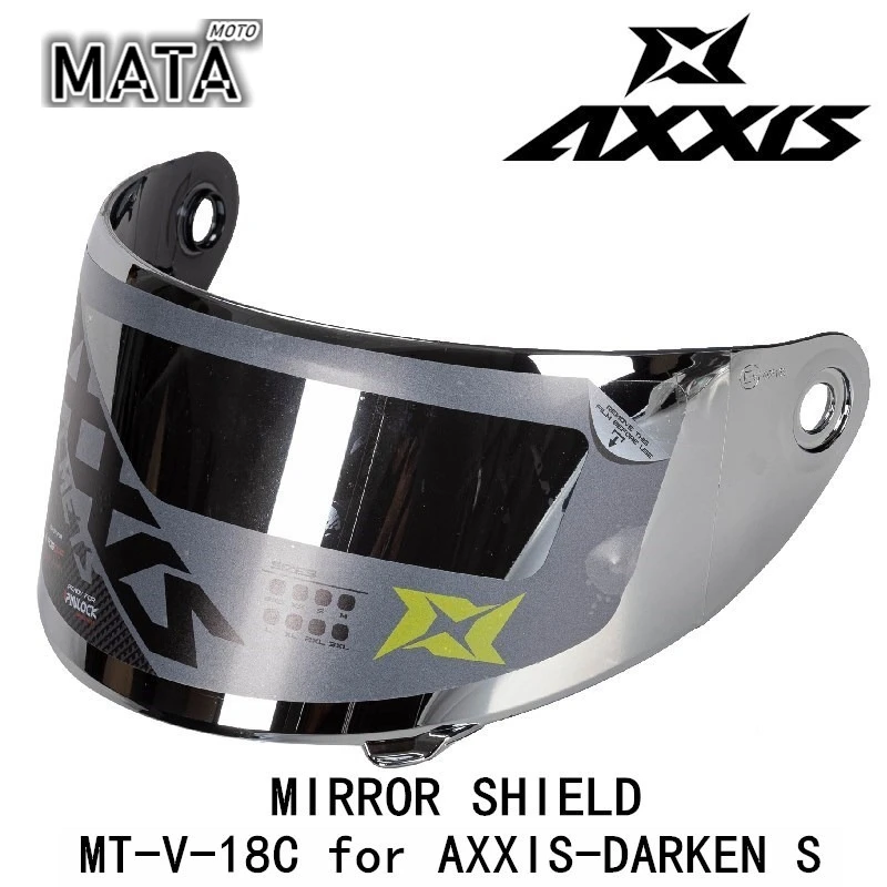 

MT-V-18C Visor for AXXIS DARKEN S Helmet Lens Original AXXIS Lens Helmet Accessories