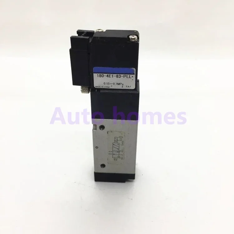 

2-позиционный 5-портовый электромагнитный клапан 180-4E2-83-PLL, пневматический регулирующий клапан, 24 В постоянного тока, двойной соленоид