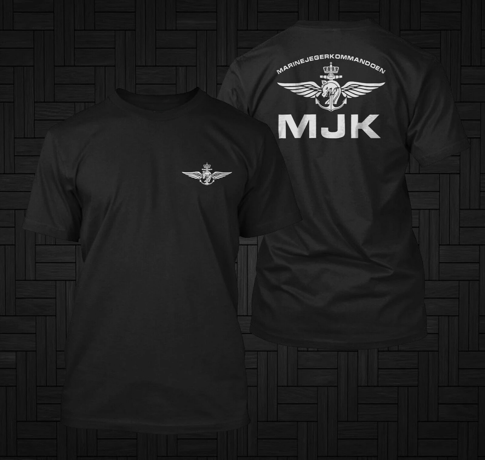 2024 norvegia MJK Special Forces MARINE Men t-shirt manica corta Casual Cotton o-collo Summer Tees magliette per uomo abiti firmati