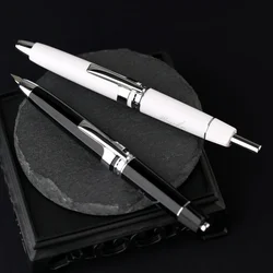 MAJOHN A3 Fountain Pen Resin Press Rotate Retractable Extra Fine Nib 0.4mm WIth Clip & Converter Ink Writing Office School Pen