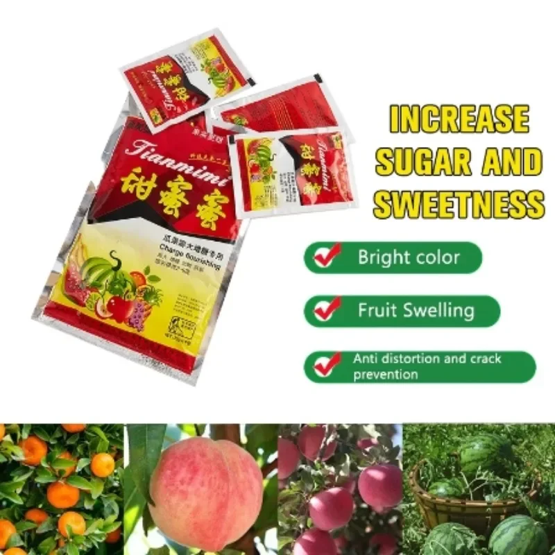 Sweet Melon Fruits Vegetables Sugarcane Increase Sugar and Sweetness Fertilizer Can Increase Sugar, Prevent Deformity and Crack