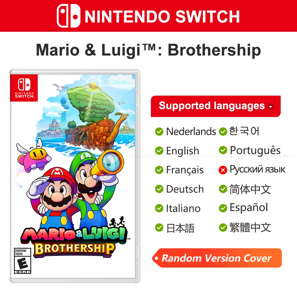 Mario Luigi Brothership Nintendo Switch-spelaanbiedingen 100% nieuwe fysieke gamekaart-actiegenerre voor Nintendo Switch-gameconsole
