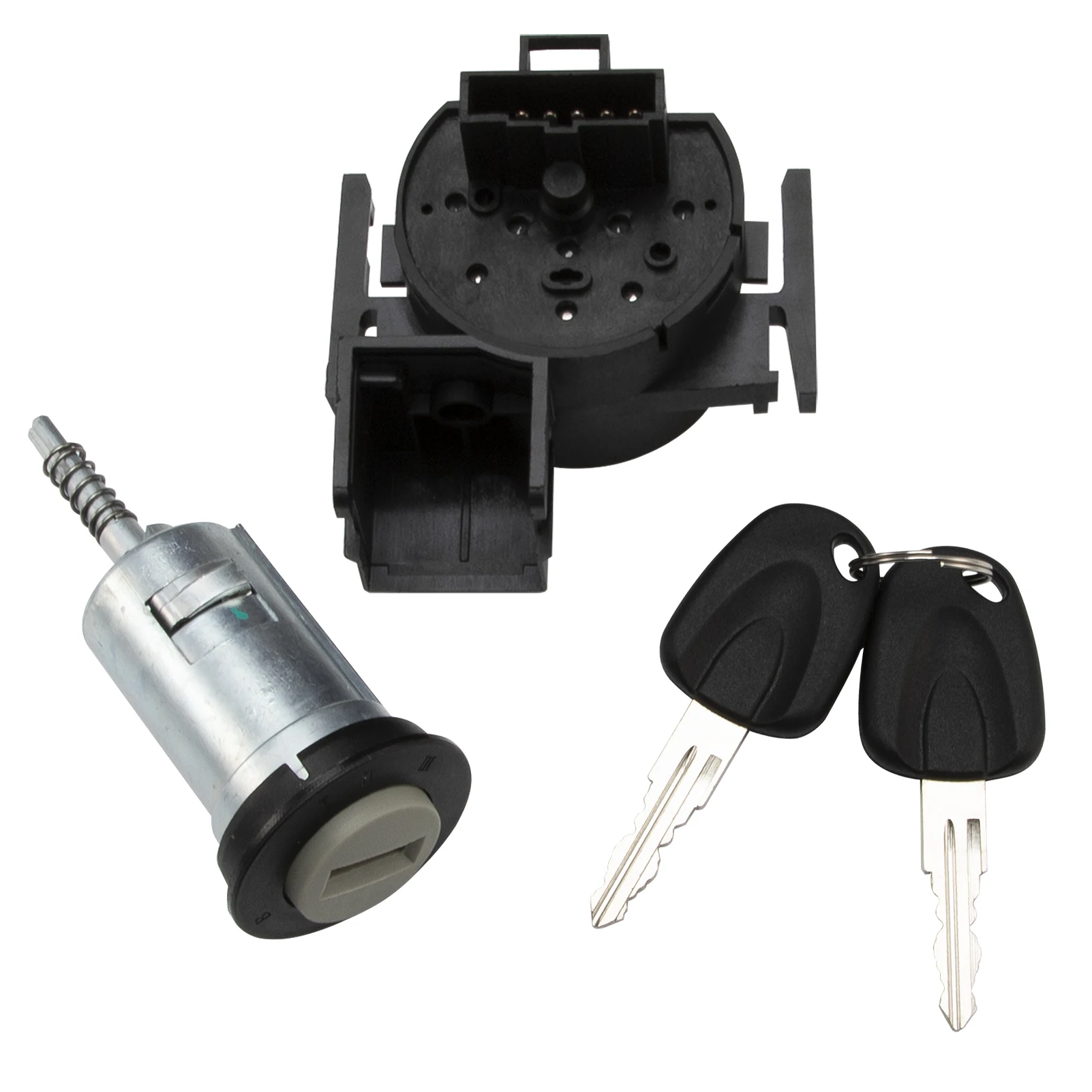 Car Ignition Switch Lock Cylinder With 2 Keys 9115863 For Vauxhall Opel Corsa C Combo C Meriva A Tigra B