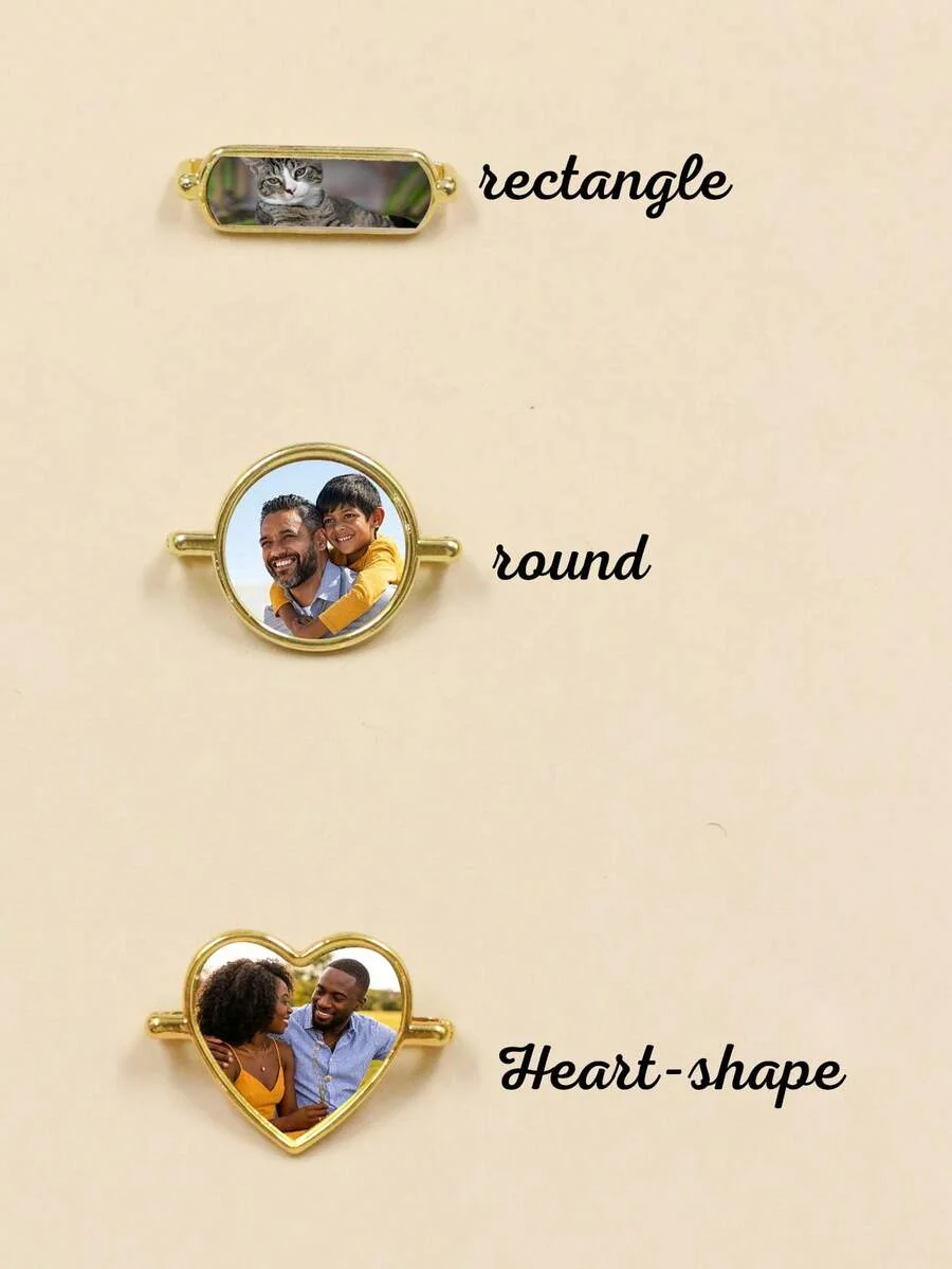 Customizable Photo Watch Strap Accessories, Watch Band Add-Ons, Father's Day Gift, Anniversary Gift image 4