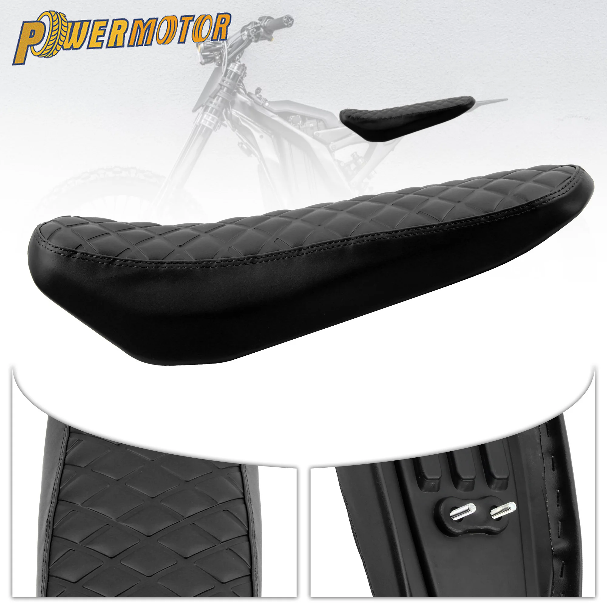 

For Surron Light Bee X S Ebike Diamond Seat Leather Waterproof Cushion LBX LBS Electric Motocross Motorcycle Accessories