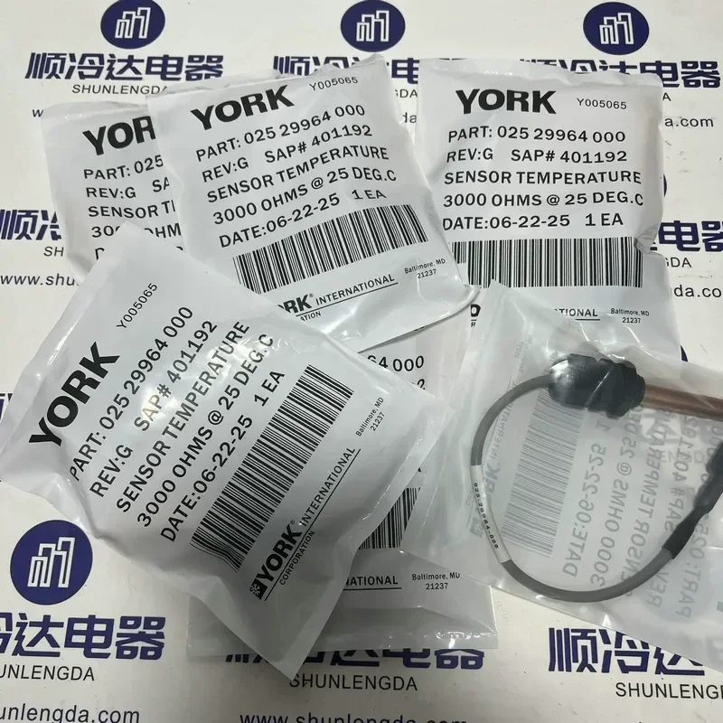 025-29964-000 Water Temperature Sensor for York Air Conditioner Centrifugal Chiller 02529964000 025W29964-000 HVAC