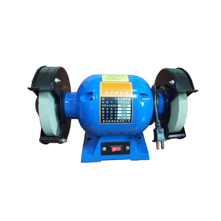 Hot Sale 220V Household Industrial Grade Small Electric Knife Sharpener Sand Wheel Grinder Desktop Vertical Grinding Machine