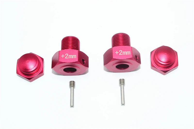 GPM Aluminum Hex Adapter (+2Mm) For LOSI 1/6 Super Baja Rey