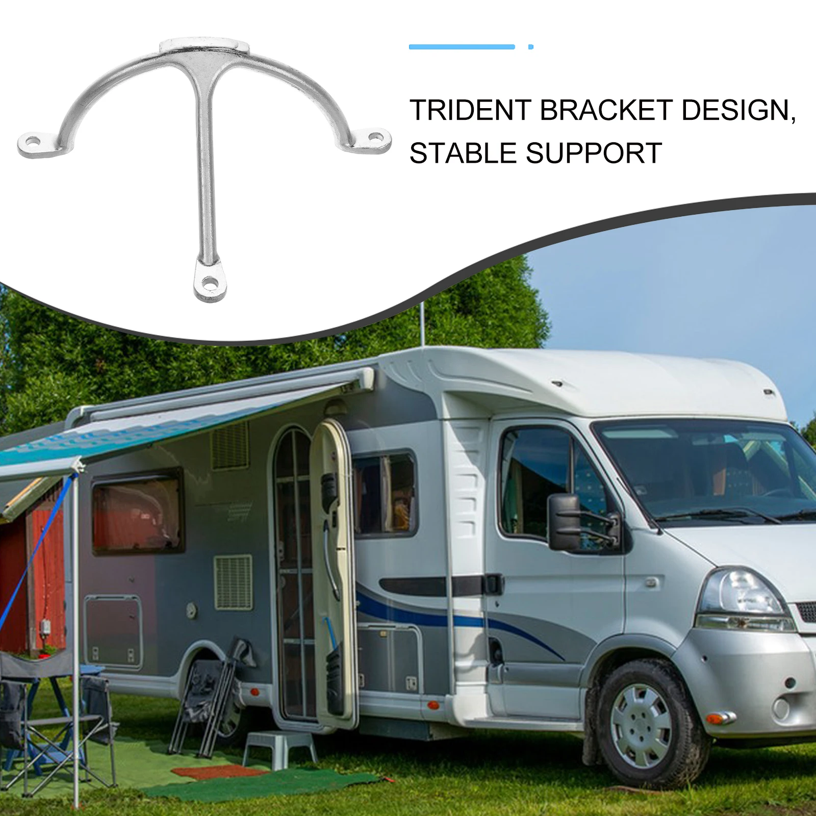 

316 Stainless Steel Marine Bracket for Boat Yacht Durable Tripod Wire Holder Deck Fittings Boating Accessories Sailboat