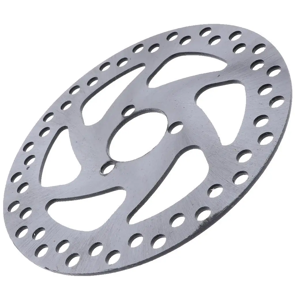 Heavy Duty Round Brake Disc Rotor 140mm Metal Flexible Fit for 49cc 2-stroke Mini Quad Front Rear