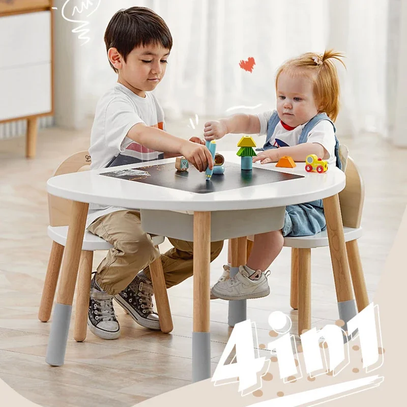 

Kids Desk And Chair Set Height Adjustable Room Children's Folding Table Kindergarten Tables Childrens Furniture Infant Preschool