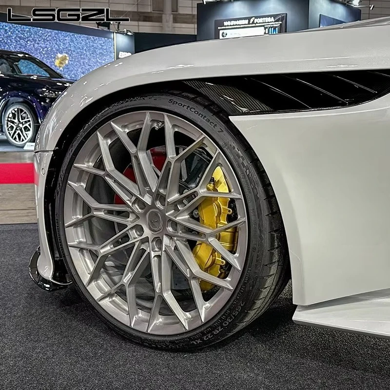 

silver forged wheels 15 18 20 21 22 24 26 inch wheels 5x114.3 5x112 5x130 for passenger car wheels