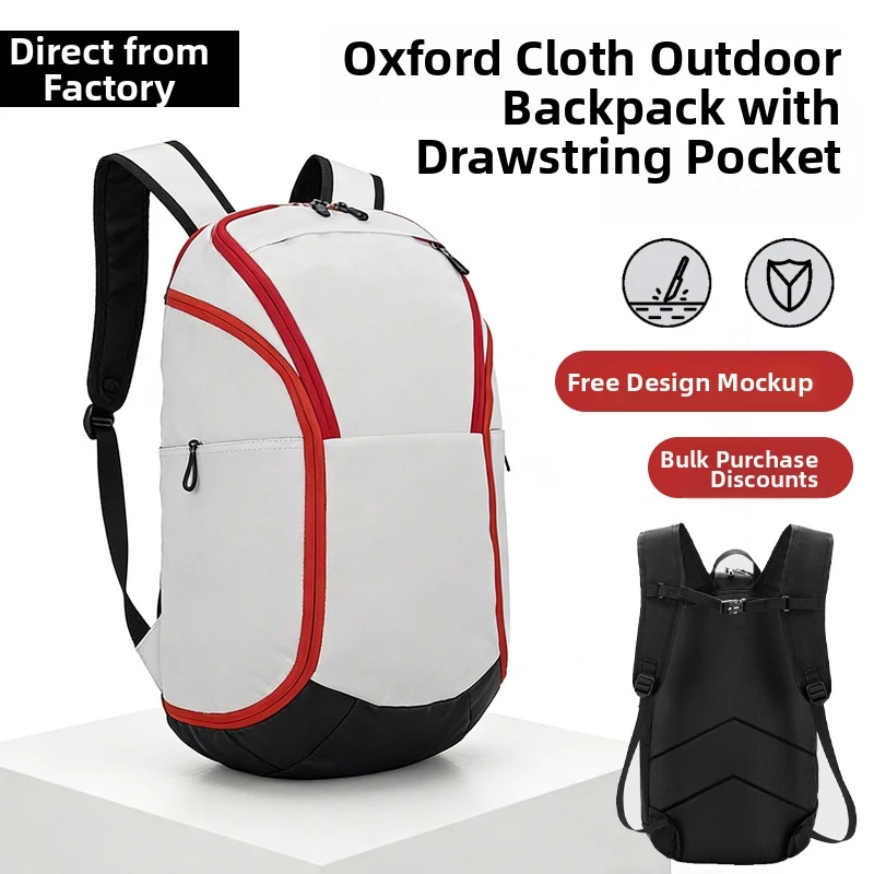 Badminton Bag, Sports Outdoor Dry and Wet Separation Fitness Bag, Large Capacity Backpack, Oxford Cloth Bag