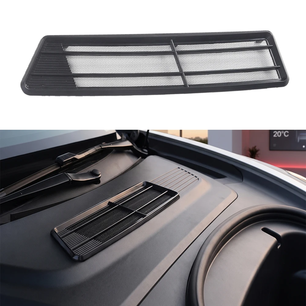 For Tesla Model3 Highland Air Inlet Protective Cover Intake Vent Net Grill Insect-proof Filter Front Face Car Interior Accessory